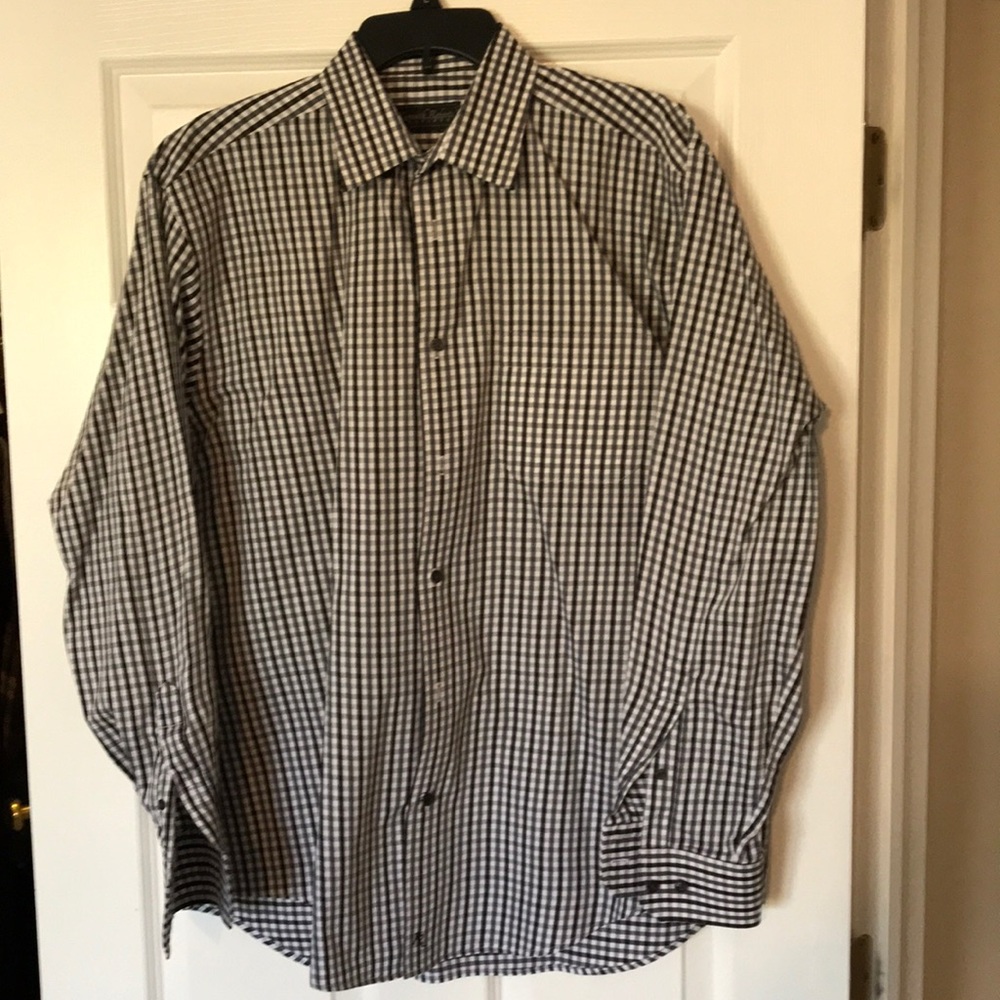 Kenneth Roberts Plaid Long Sleeve Button Down - Picture 1 of 4